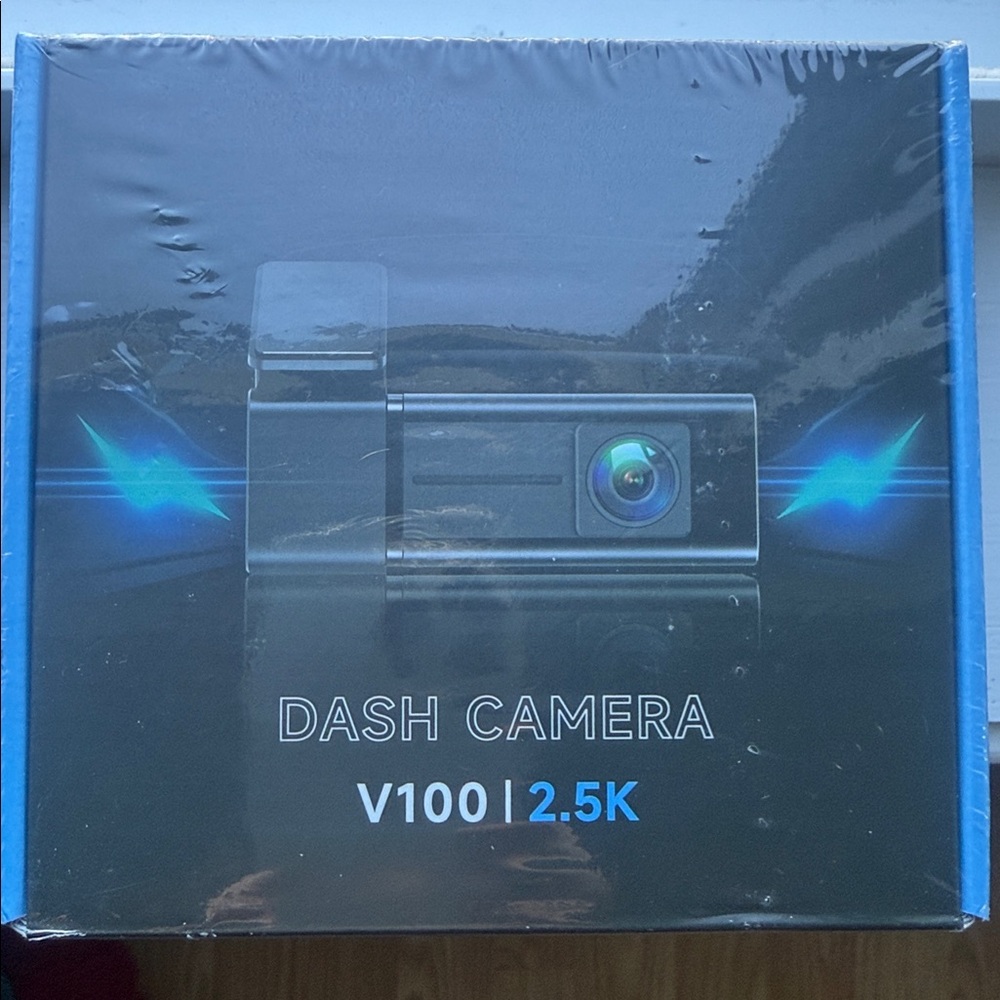 V100 2.5K Black Dash Camera